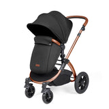 Ickle Bubba Stomp Luxe 9 Piece Pram Bundle - Bronze/Midnight/Tan