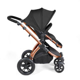 Ickle Bubba Stomp Luxe 9 Piece Pram Bundle - Bronze/Midnight/Black