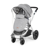 Ickle Bubba Stomp Luxe 9 Piece Pram Bundle - Silver/Pearl Grey/Black