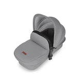 Ickle Bubba Stomp Luxe 9 Piece Pram Bundle - Silver/Pearl Grey/Black