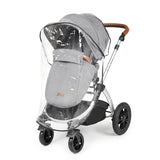 Ickle Bubba Stomp Luxe 9 Piece Pram Bundle - Silver/Pearl Grey/Tan