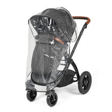 Ickle Bubba Stomp Luxe 12 Piece Travel System with Maxi-Cosi Cabriofix i-Size & Base - Black/Charcoal Grey/Tan