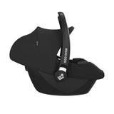 Ickle Bubba Stomp Luxe 12 Piece Travel System with Maxi-Cosi Cabriofix i-Size & Base - Silver/Charcoal Grey/Tan