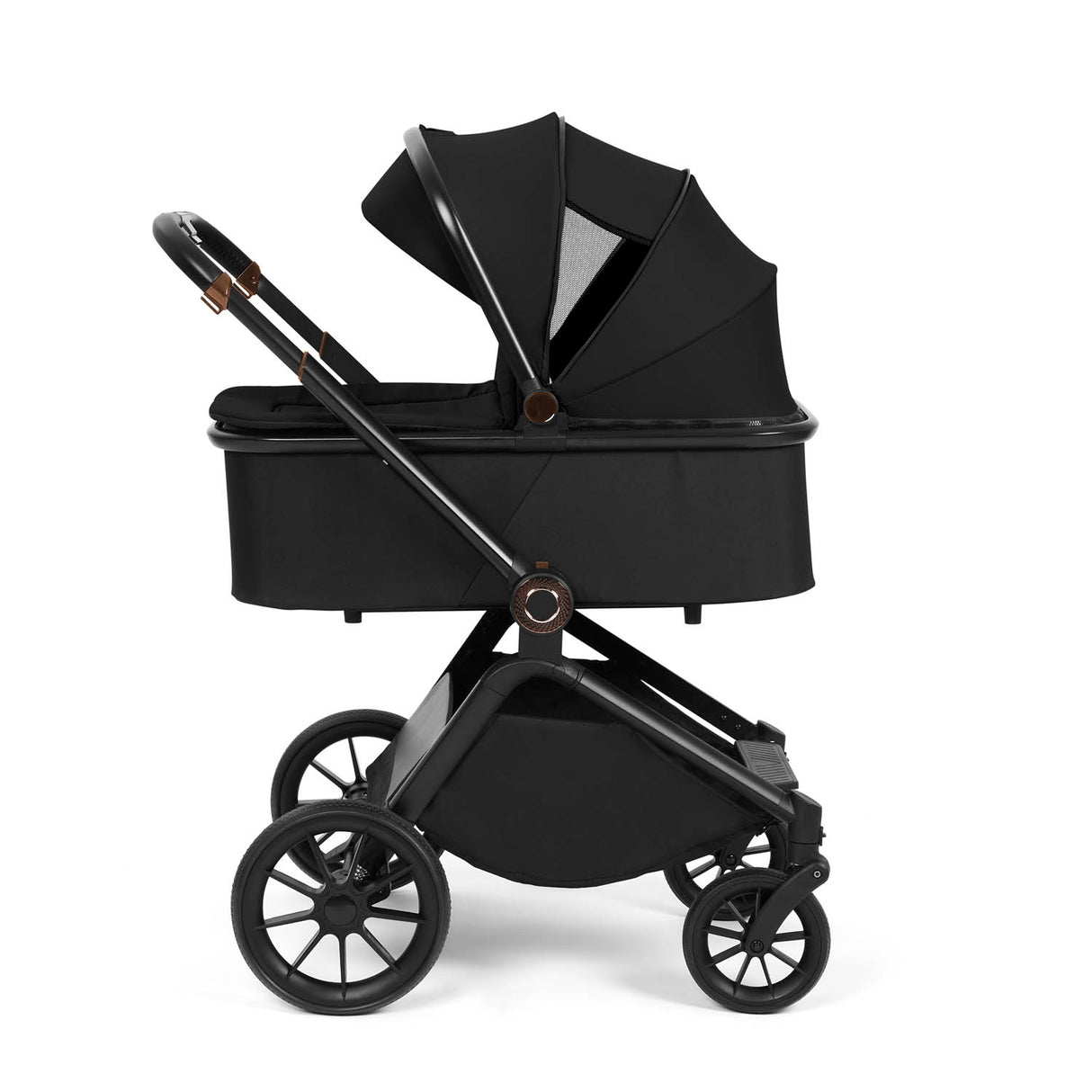 Ickle Bubba Altima 2 in 1 Pushchair & Carrycot - Black