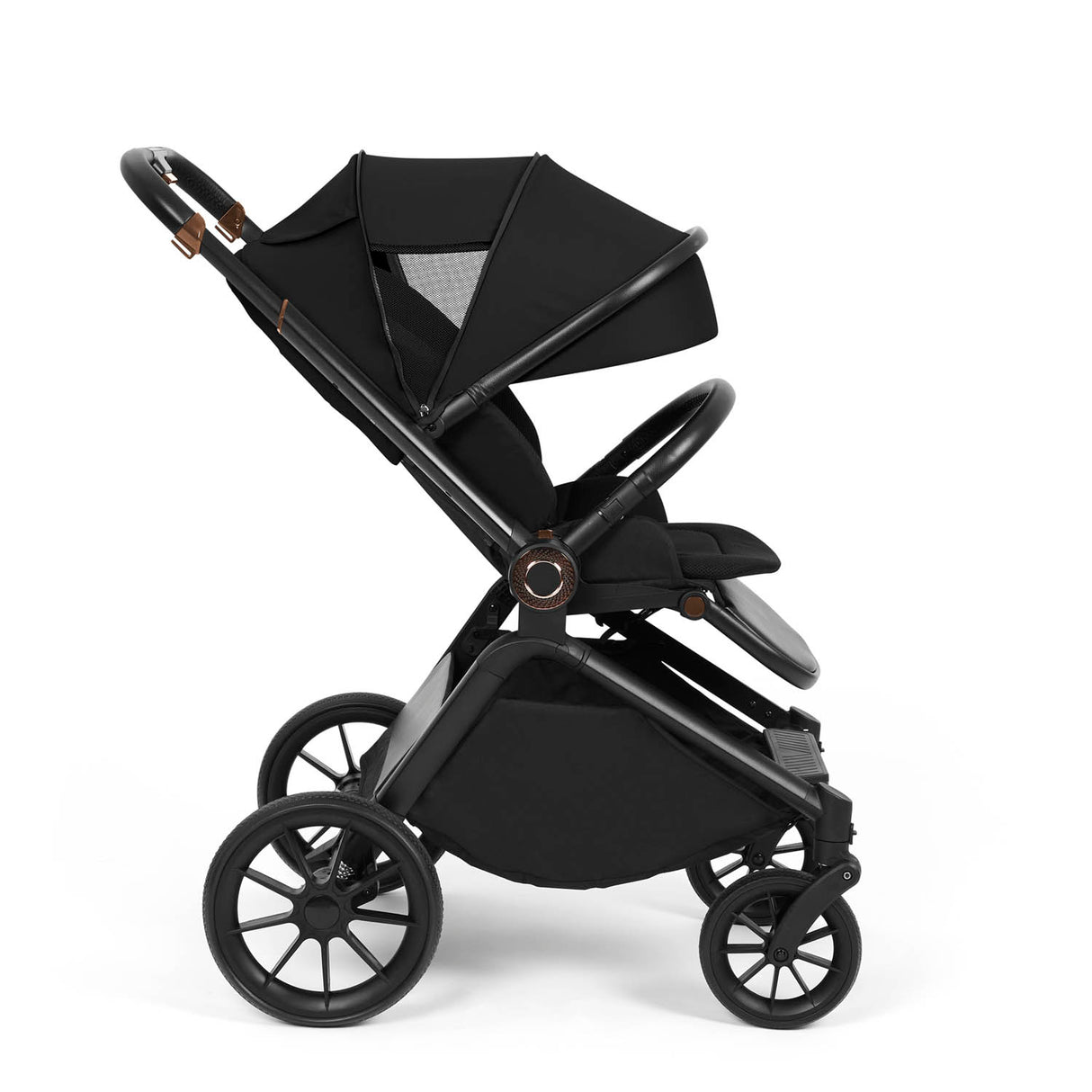 Ickle Bubba Altima All-in-One Stratus i-Size Travel System & Base - Black
