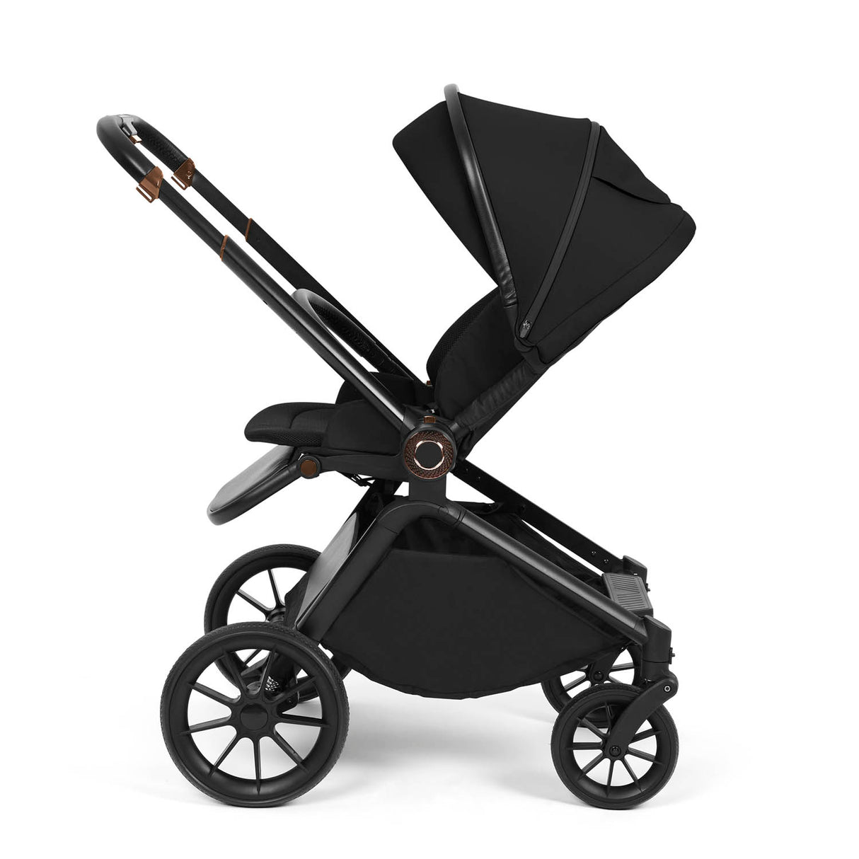 Ickle Bubba Altima All-in-One Stratus i-Size Travel System & Base - Black