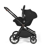 Ickle Bubba Altima 12 Piece Travel System with Maxi-Cosi CabrioFix i-Size Car Seat & Base - Black