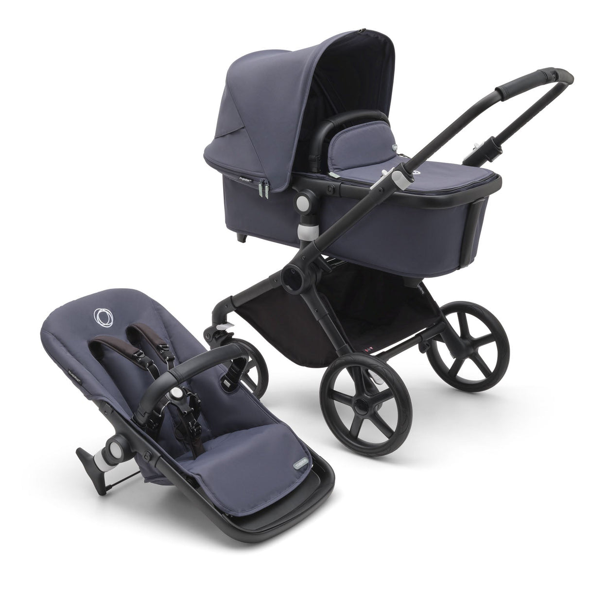 Bugaboo Fox Cub All Terrain Stroller - Stormy Blue 2