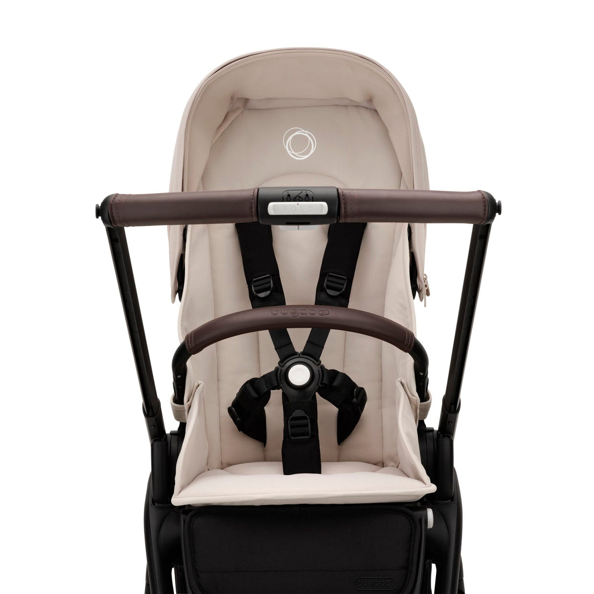 Bugaboo Dragonfly Travel System with Maxi-Cosi Cabriofix i-Size + Isofix Base - Black/Desert Taupe 2