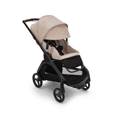 Bugaboo Dragonfly Stroller - Black/Desert Taupe 2