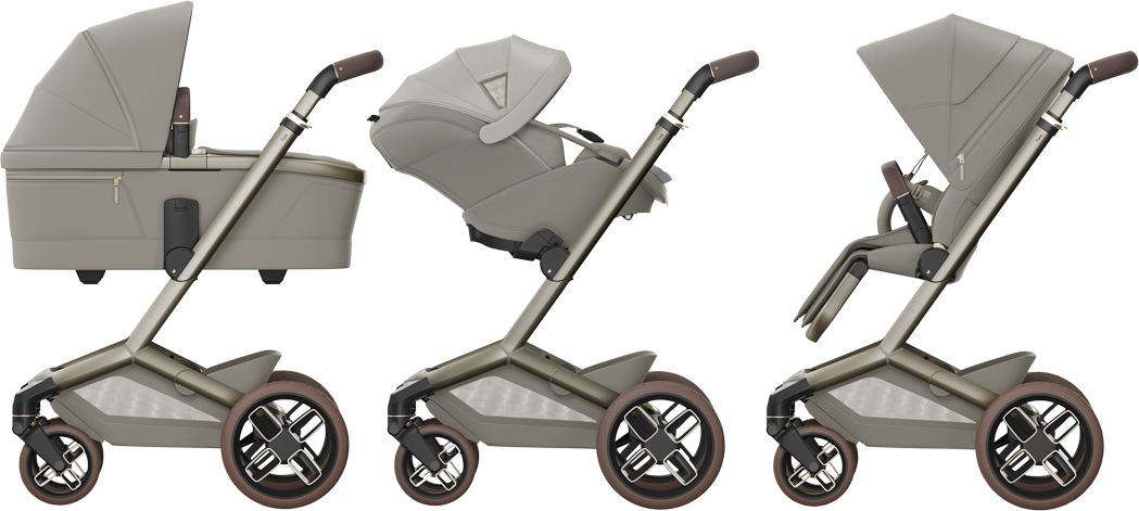 Maxi-Cosi FAME 8 Piece Premium Travel System - Sapphire Sand
