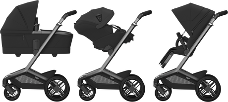 Maxi-Cosi Fame 8 Piece Premium Travel System - Onyx Black