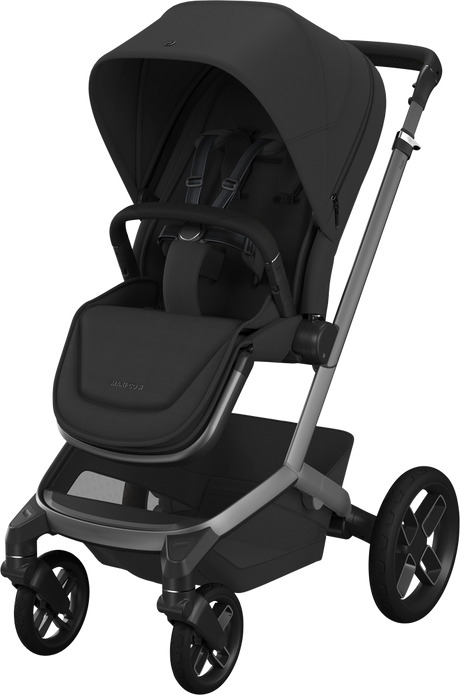 Maxi-Cosi Fame 8 Piece Ultimate Travel System - Onyx Black