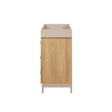 Tutti Bambini Hallee Chest Changer - Mushroom / Golden Oak