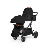 Ickle Bubba Virgo Growing Family 14 Piece Travel System with Cirrus i-Size Car Seat & Base - Black
