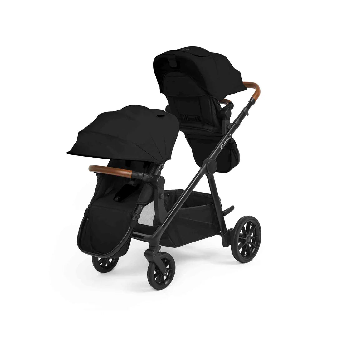 Ickle Bubba Virgo Growing Family 14 Piece Travel System with Cirrus i-Size Car Seat & Base - Black