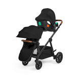 Ickle Bubba Virgo Growing Family 14 Piece Travel System with Cirrus i-Size Car Seat & Base - Black