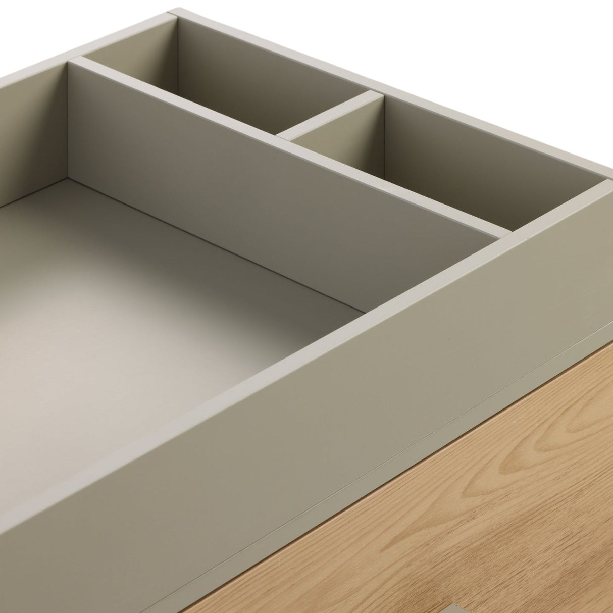 Tutti Bambini Hallee Chest Changer - Sage & Golden Oak