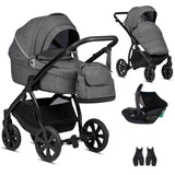 Noordi Fjordi V1 - 3in1 Travel System with Travel Carrier i-Size Car Seat