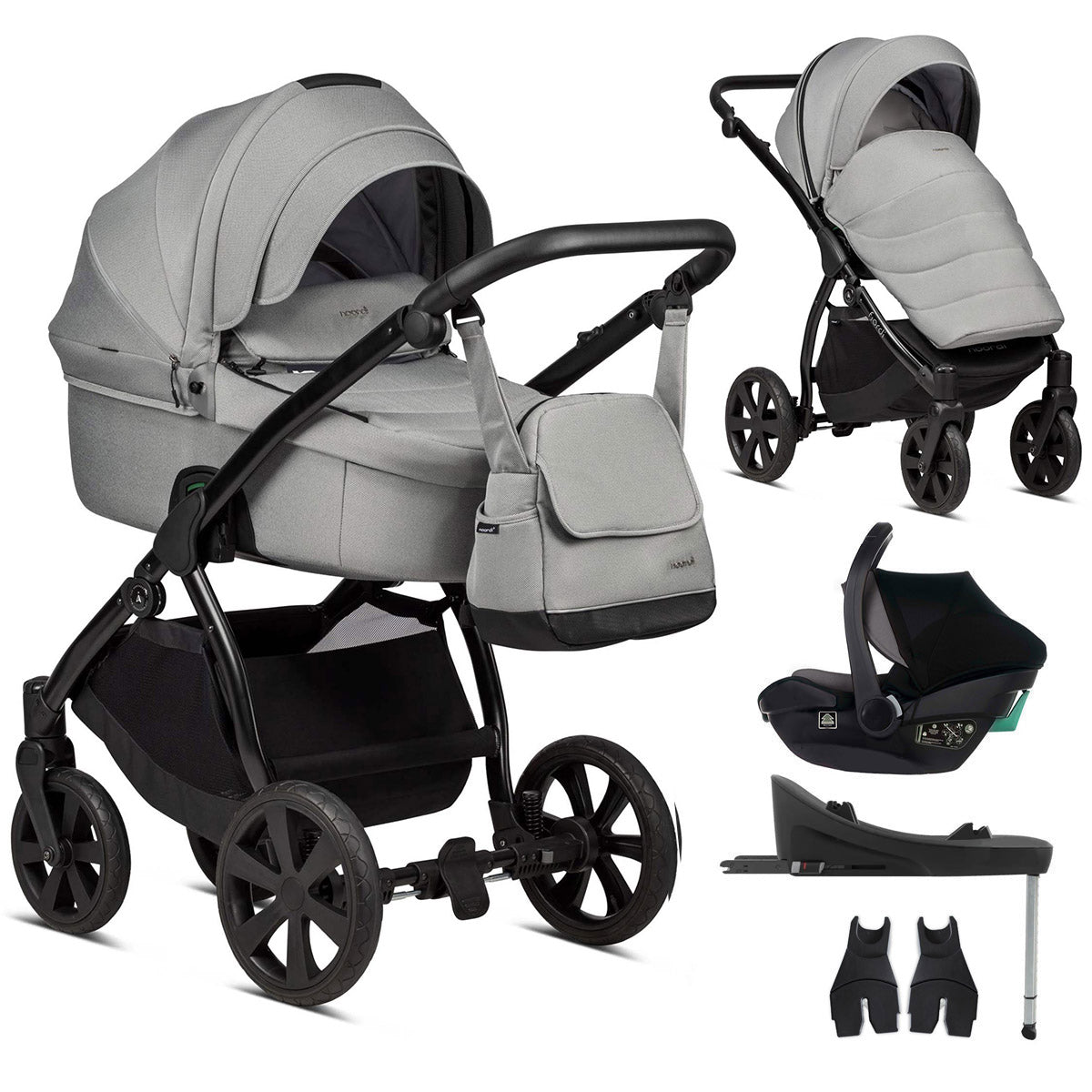 Noordi Fjordi V1 - 3in1 Travel System with Travel Carrier i-Size Car Seat