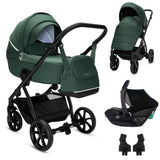Noordi Fjordi V2 - 3in1 Travel System with Travel Carrier i-Size Car Seat
