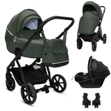 Noordi Fjordi V2 - 3in1 Travel System with Terra i-Size Car Seat
