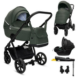 Noordi Fjordi V2 - 3in1 Travel System with Terra i-Size Car Seat
