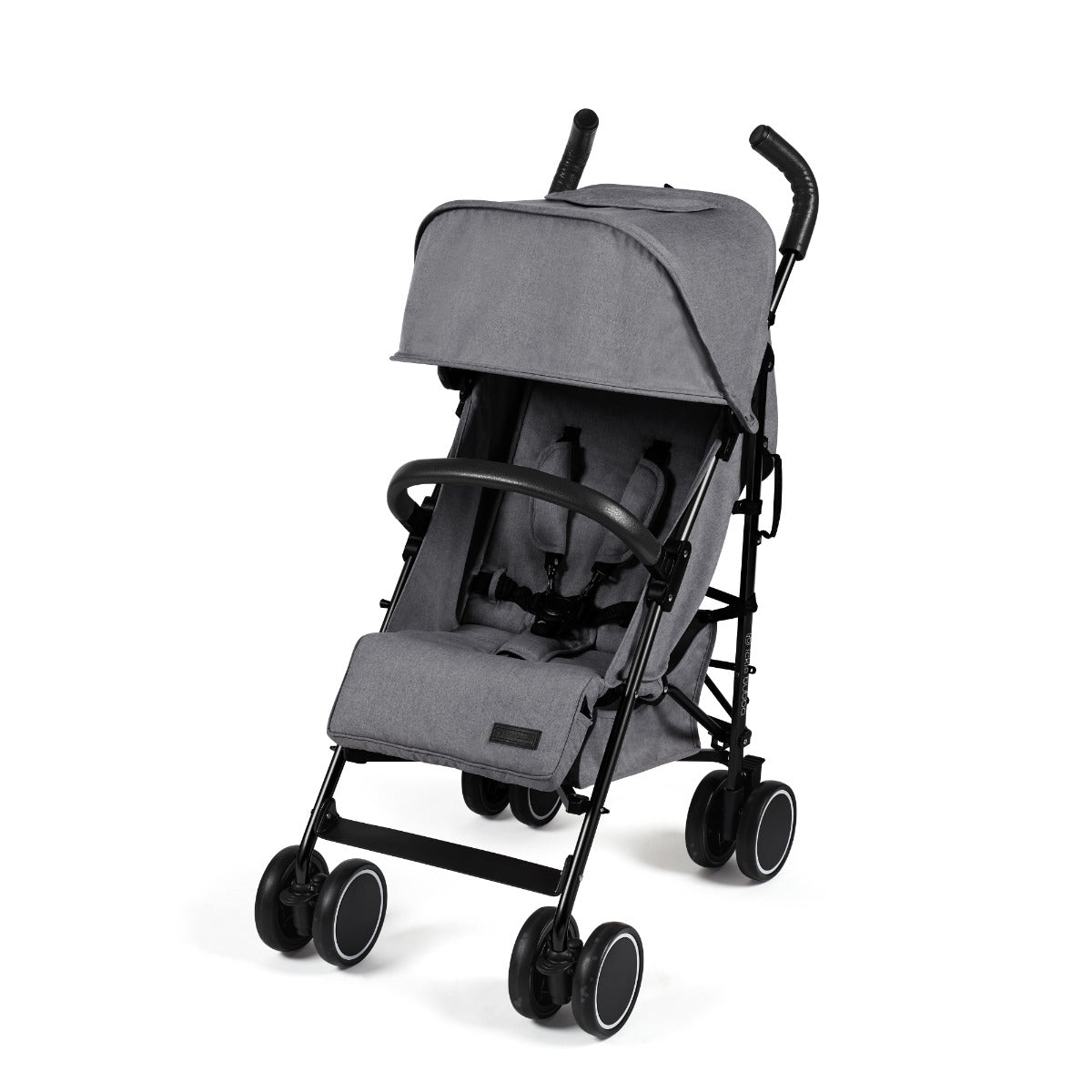 Ickle Bubba Discovery Stroller - Black/Graphite Grey