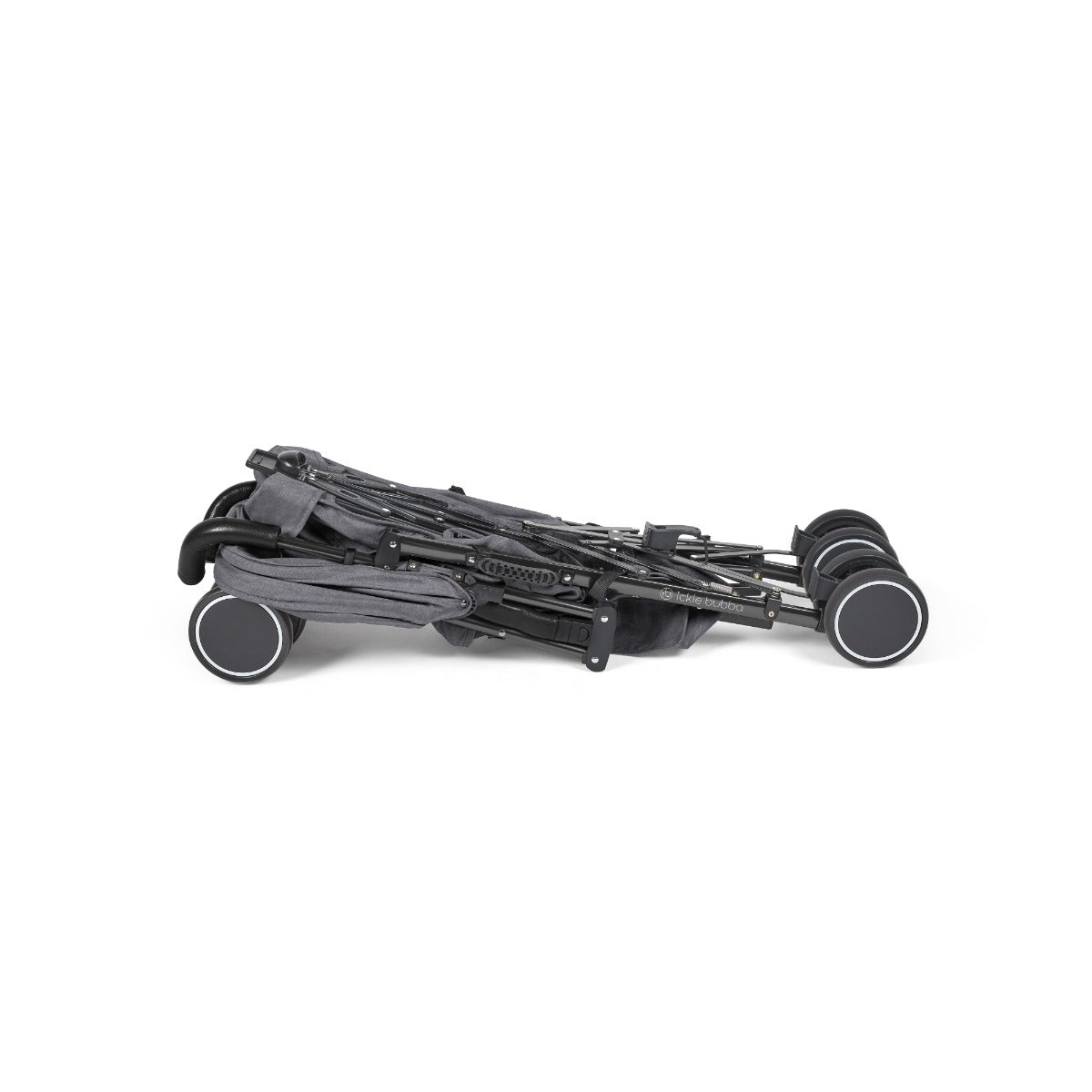 Ickle Bubba Discovery Stroller - Black/Graphite Grey