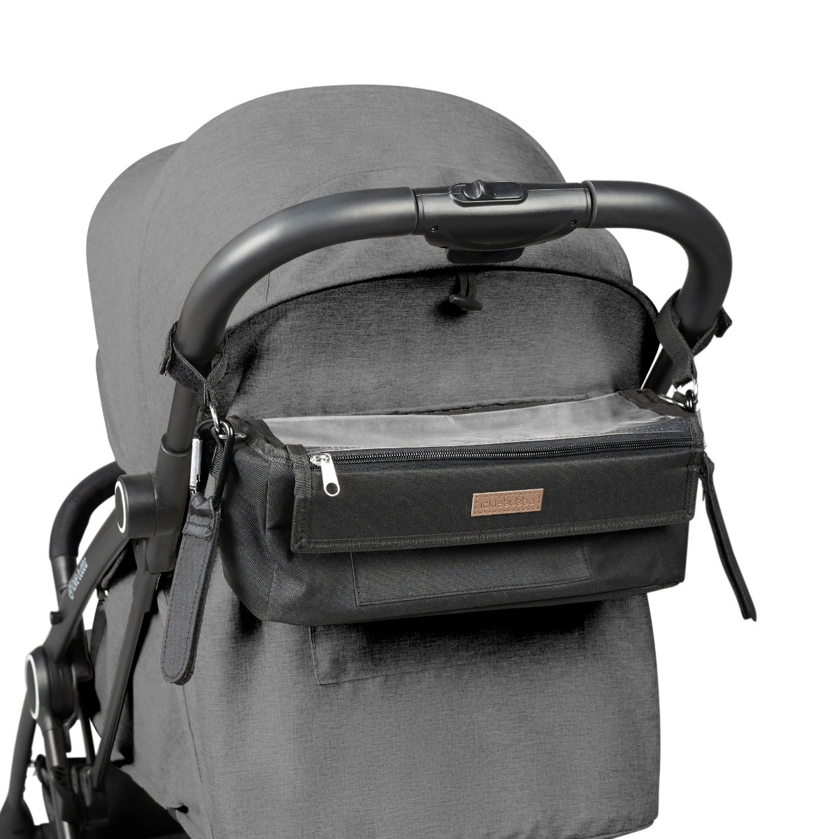 Ickle Bubba Aries Prime Auto-Fold Stroller - Graphite Grey
