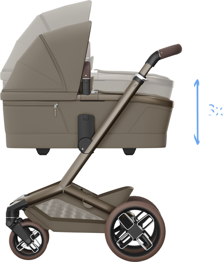 Maxi-Cosi Fame 10 Piece Premium Travel System - Oak Truffle