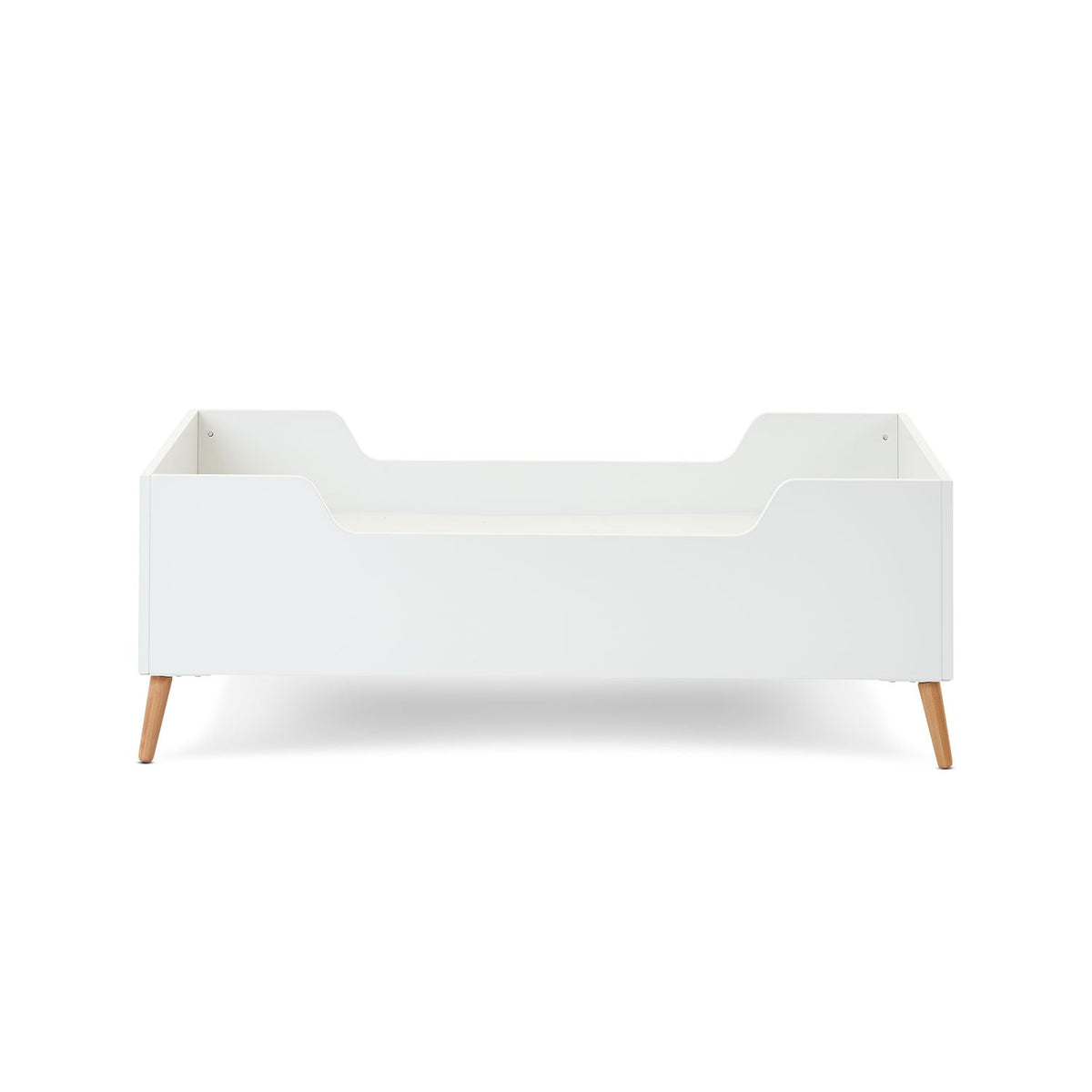 Obaby Maya Toddler Bed - White With Natural