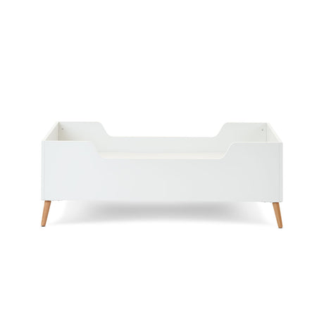 Obaby Maya Toddler Bed - White With Natural