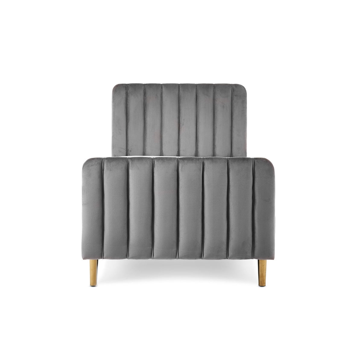 Obaby Gatsby Single Bed - Velvet Grey