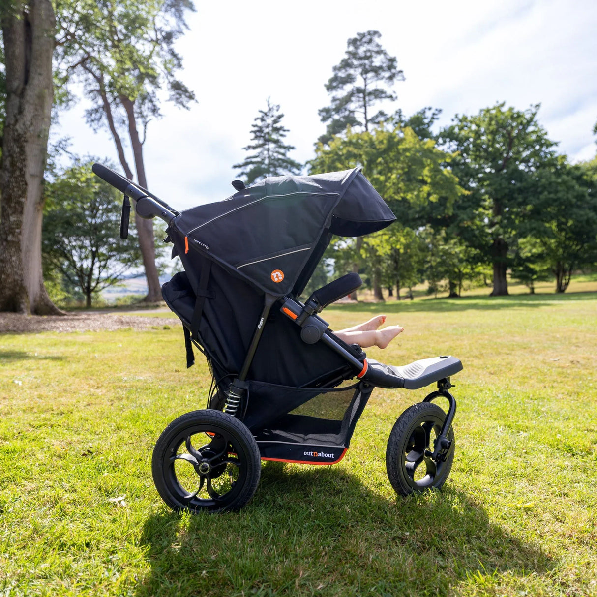 Out n About Nipper V6 Single Pushchair - Sycamore Green 10