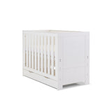 Obaby Nika Mini 120 x 60cm Under Drawer - White Wash
