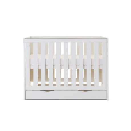 Obaby Nika Mini 120 x 60cm Under Drawer - White Wash