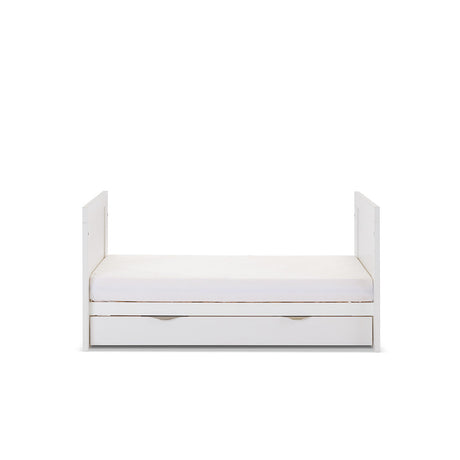 Obaby Nika Mini 120 x 60cm Under Drawer - White Wash