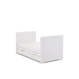 Obaby Nika Mini 120 x 60cm Under Drawer - White Wash