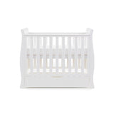 Obaby Stamford Space Saver Sleigh 2 Piece Room Set - White