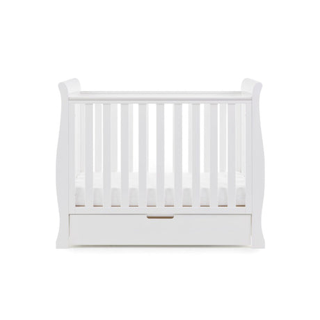 Obaby Stamford Space Saver Sleigh 2 Piece Room Set - White