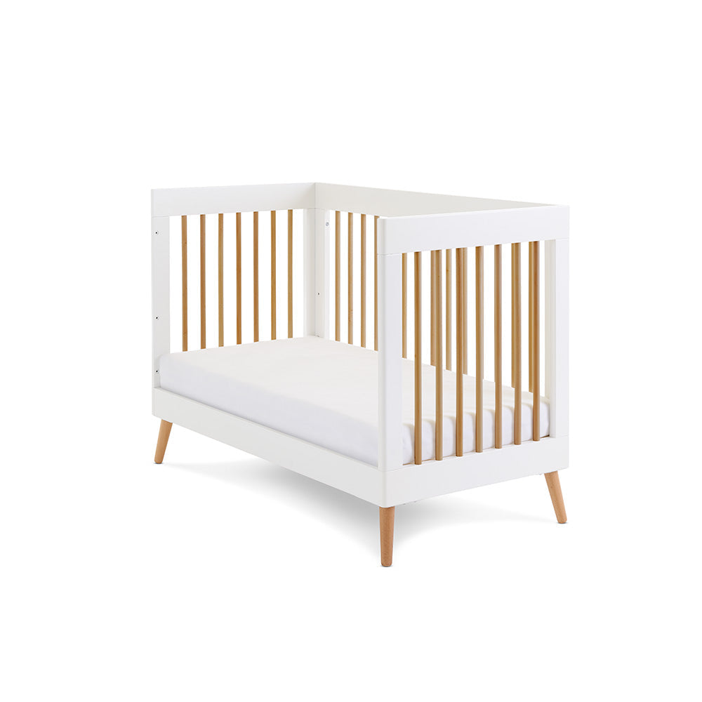 Obaby Maya Mini 2 Piece Room Set - White With Natural