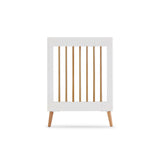 Obaby Maya Mini Cot Bed - White With Natural