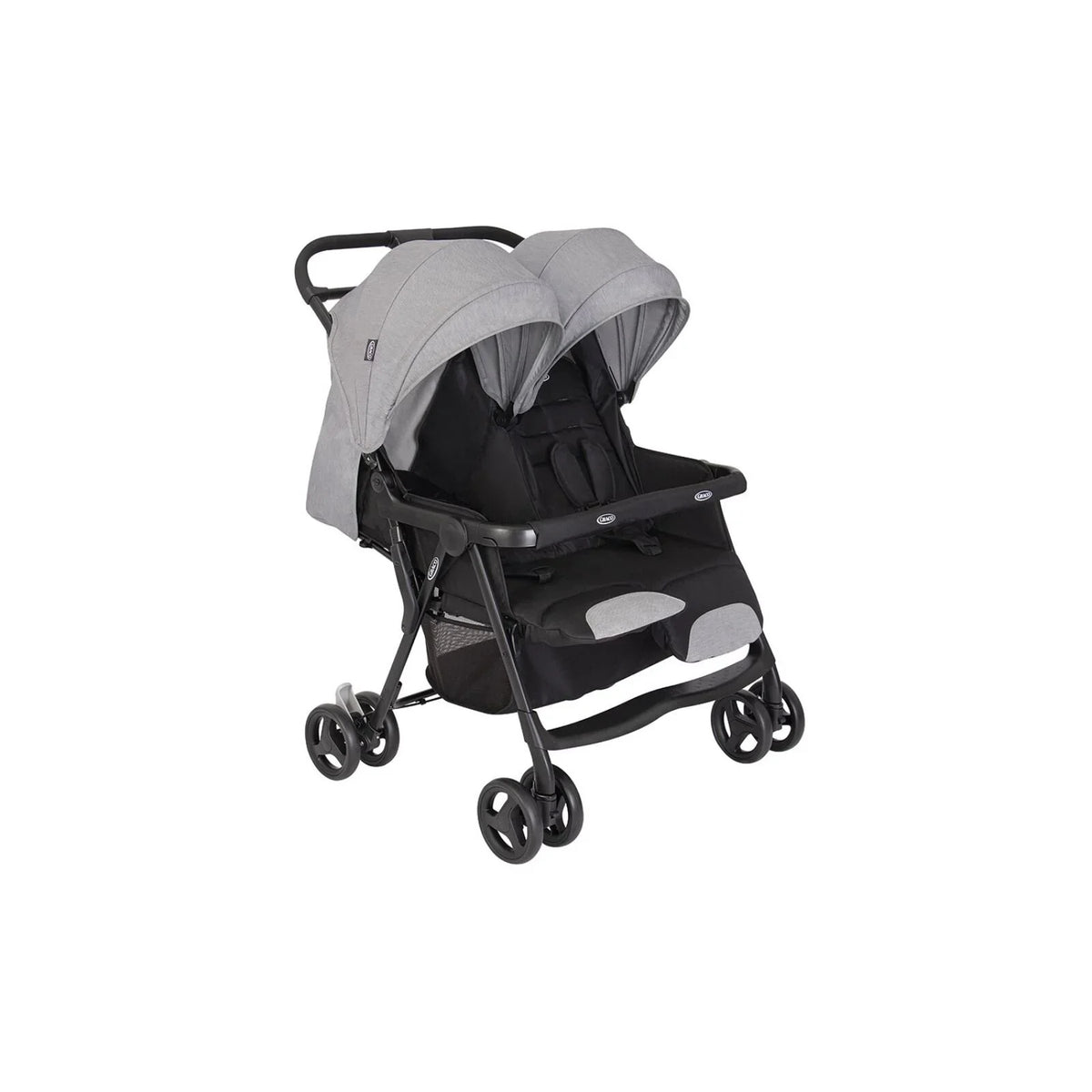 Graco DuoRider Double Pushchair - Steeple Grey