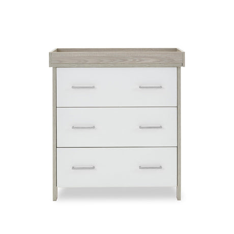 Obaby Nika Mini 2 Piece Room Set - Grey Wash & White