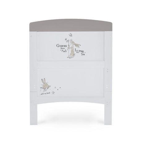 Obaby Grace Inspire Cot Bed - Guess How Much I Love You - Scribble