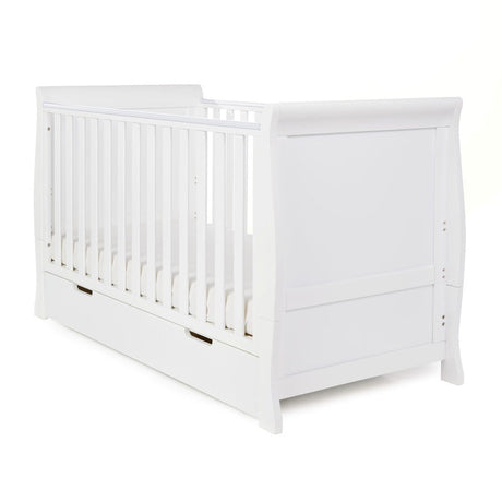 Obaby Stamford Classic Sleigh 2 Piece Room Set - White