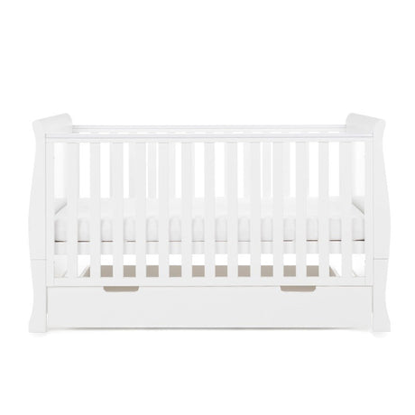 Obaby Stamford Classic Sleigh 2 Piece Room Set - White
