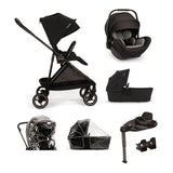 Nuna IXXA Next with ARRA Flex & Base Curv Travel System Bundle - Caviar 1