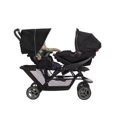 Graco Stadium Duo Tandem Stroller - Black/Grey